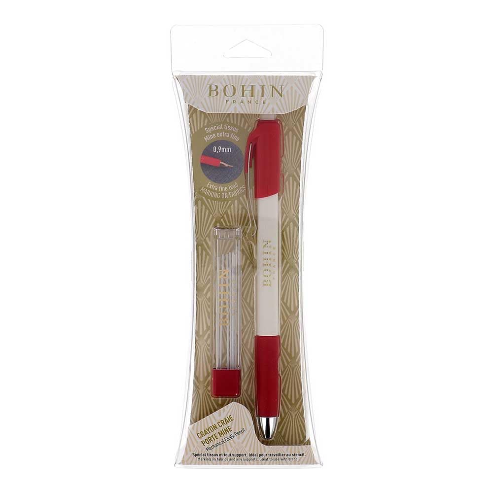 Bohin Extra-Fine Chalk Pencil (91473) , white