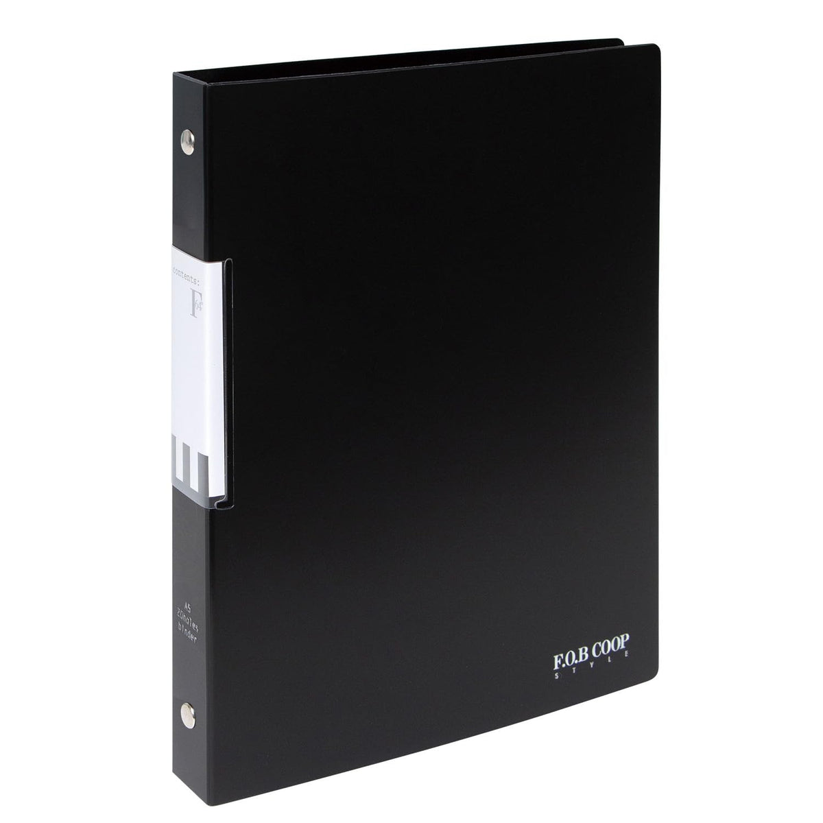 Far East binder FOB COOP black A5 20 hole LN42K