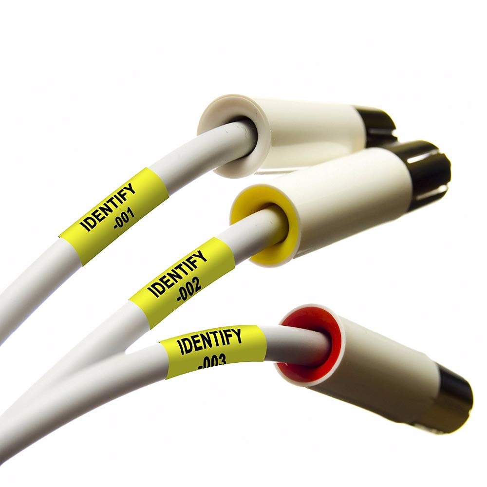 Aonomi A18058 Replacement for DYMO 18058 Rhion 3/4" Heat Shrink Tube Yellow