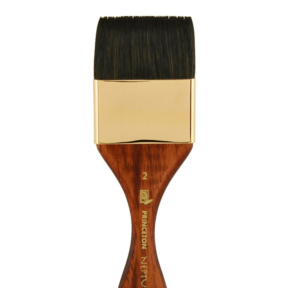 Princeton Artist Brush, Neptune Series 4750, Synthetic Squirrel Watercolor Paint Brush, Mottler
