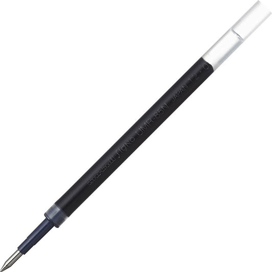 Mitsubishi Pencil UMR85N.24 Gel Ballpoint Pen Refill, Signo RT 0.5, Black, 10 Pens
