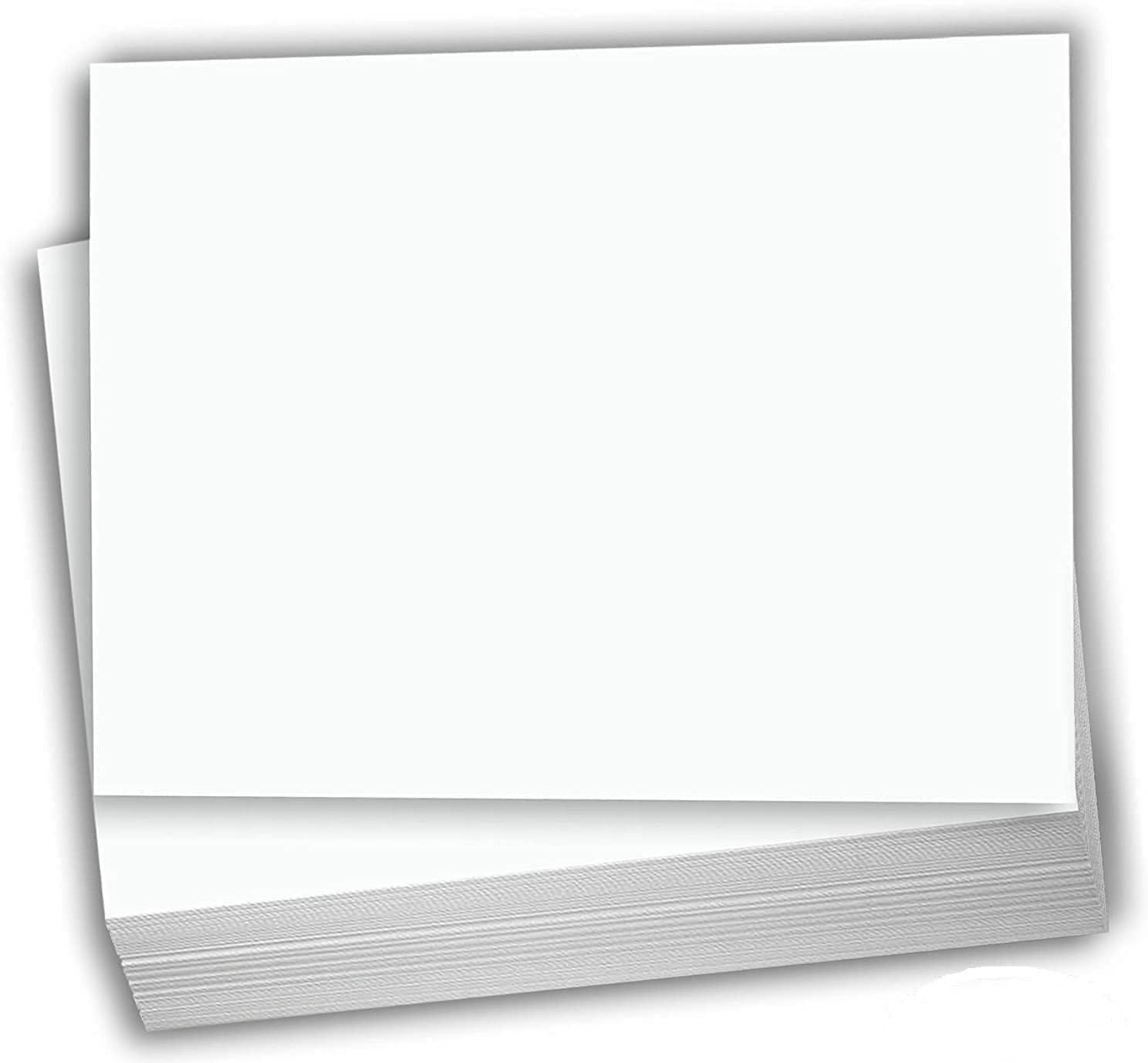 Hamilco White 65lb Cover 6x9 Index Cards & Recipe Cards (100PK)