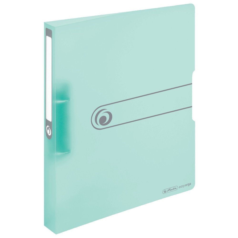 Herlitz Ring Binder PP A4 2 Rings 25 mm Easy Orga to Go a4 Mint