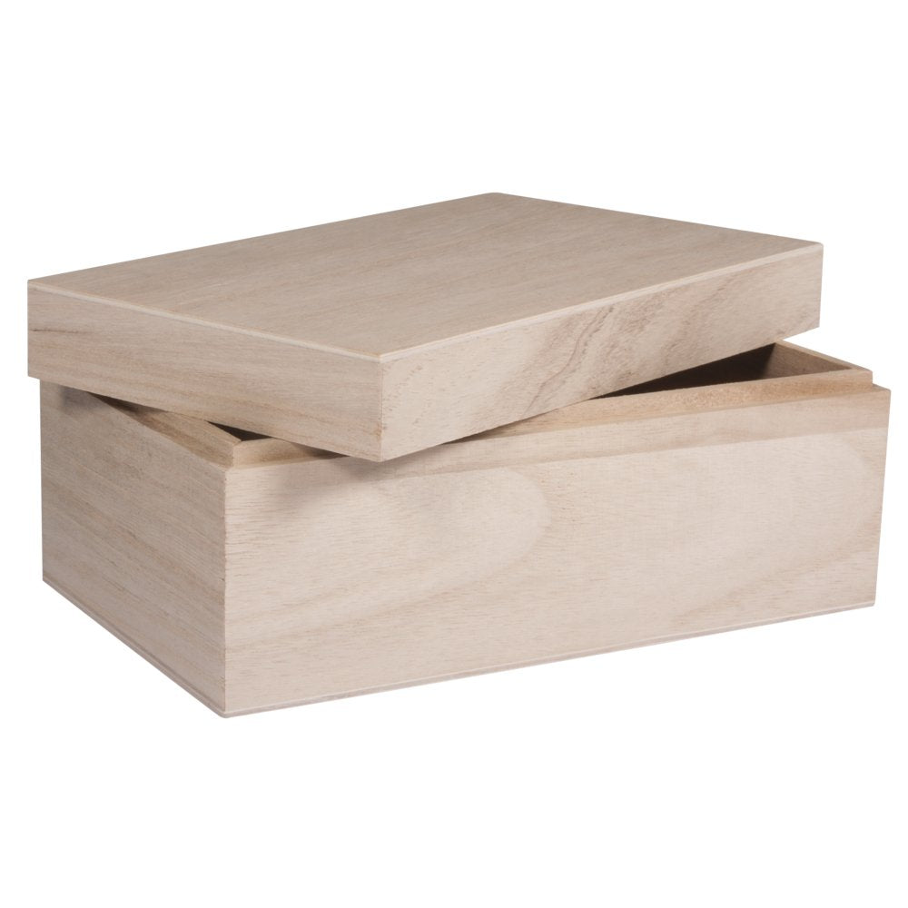Rayher Wooden box with top, FSCMixCredit
