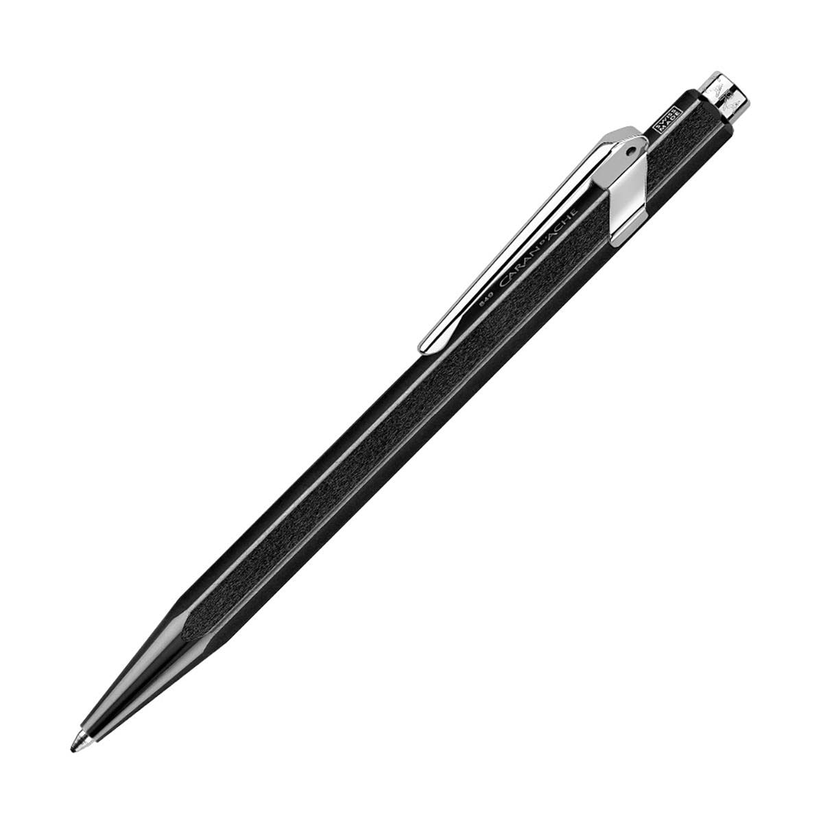 Caran D'ache 849 Metal-x Ballpoint Pen - Black (849.409)