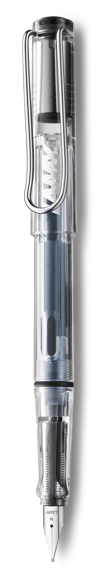 Lamy Safari Vista Fountain Pen - Demonstrator Clear, Extra-Fine Nib L12EF