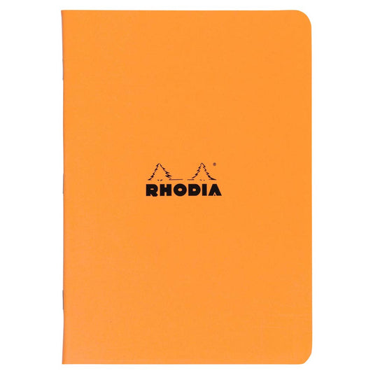 Rhodia Classic cf119164 Staple Notebook, A4, 0.2 inch (5 mm) Ruled, 96 Pages, Water Repellent
