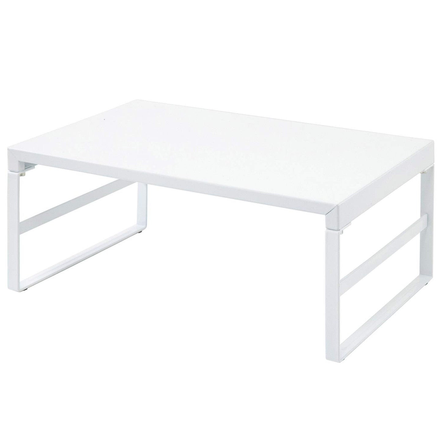LIHIT LAB Desktop Stand, 9.8 x 15.4 x 6.3 inches, White (A7331-0)