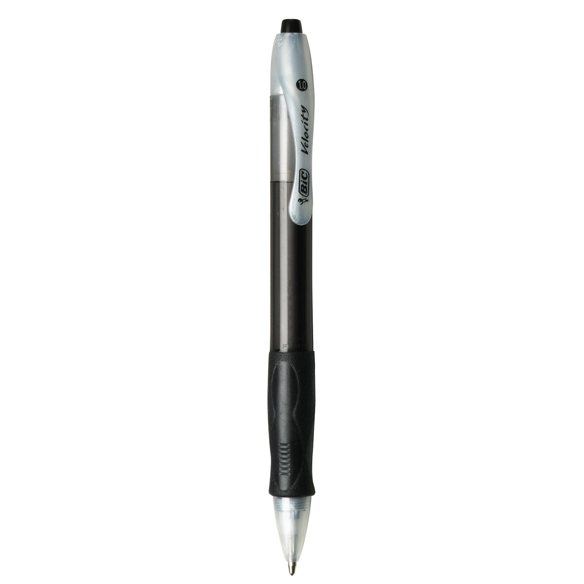 BIC Velocity Retractable Ball Pen, Medium Point, 1.0mm, Black, 36-Count