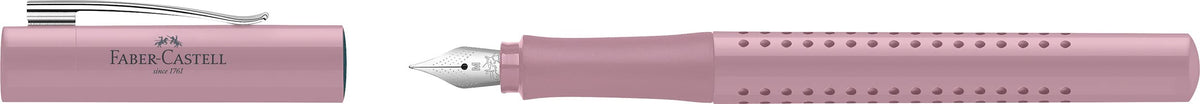 Faber-Castell Fountain pen M/Ballpoint pen set Grip 2010 rose shadows