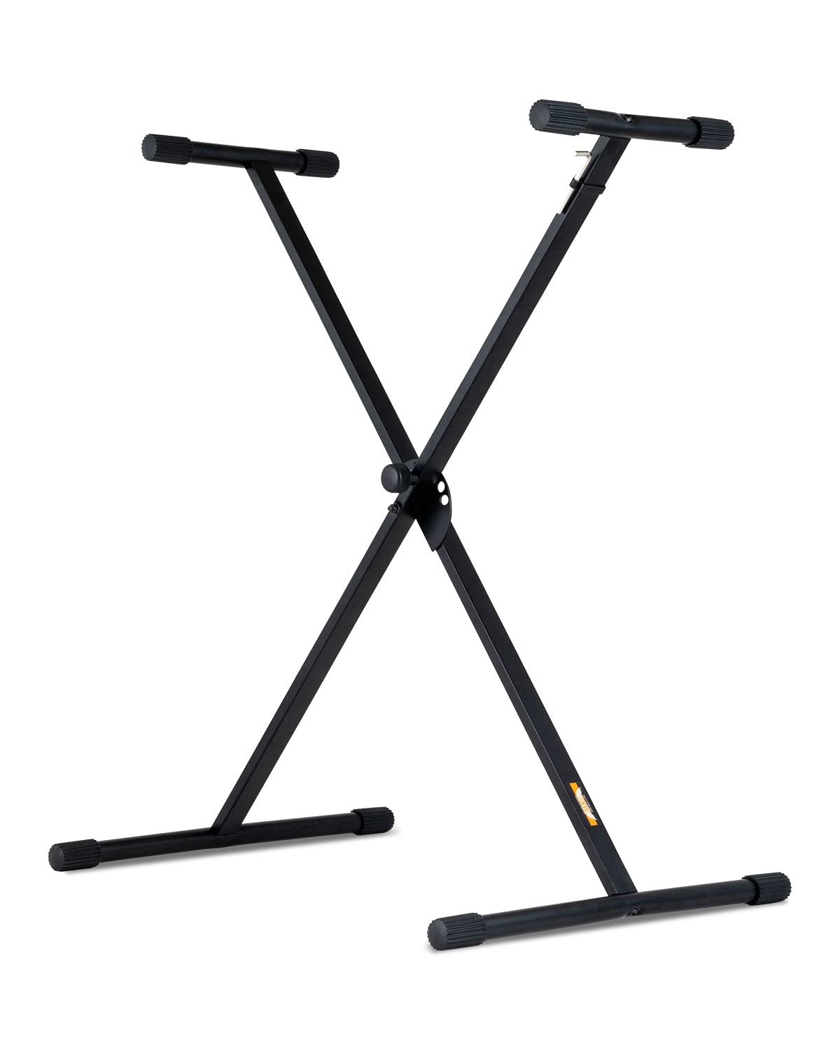 Stage Rocker Single-X Style Classic Folding Keyboard & Digital Piano Stand, Adjustable Width &