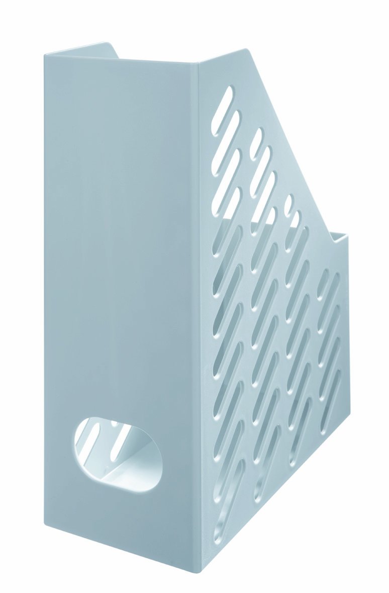 HAN Klassik XXL 115 x 248 x 145/ 320mm C4 Size Magazine File with Label - Light Grey