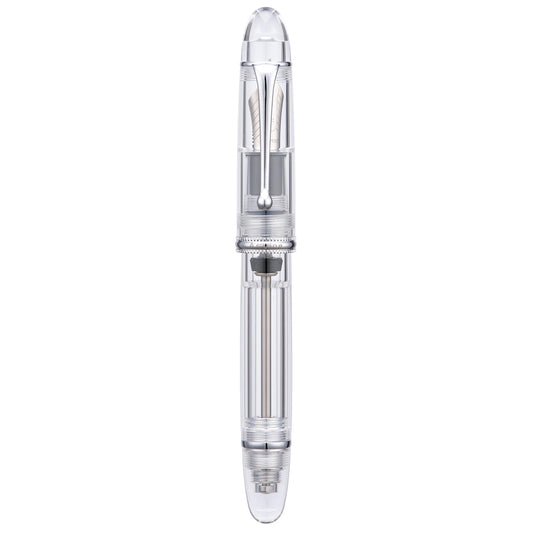 Asvine V800 Fountain Pen - Vacuum Filling System with Large Ink Capacity - Smooth Number 8 Fine Nib