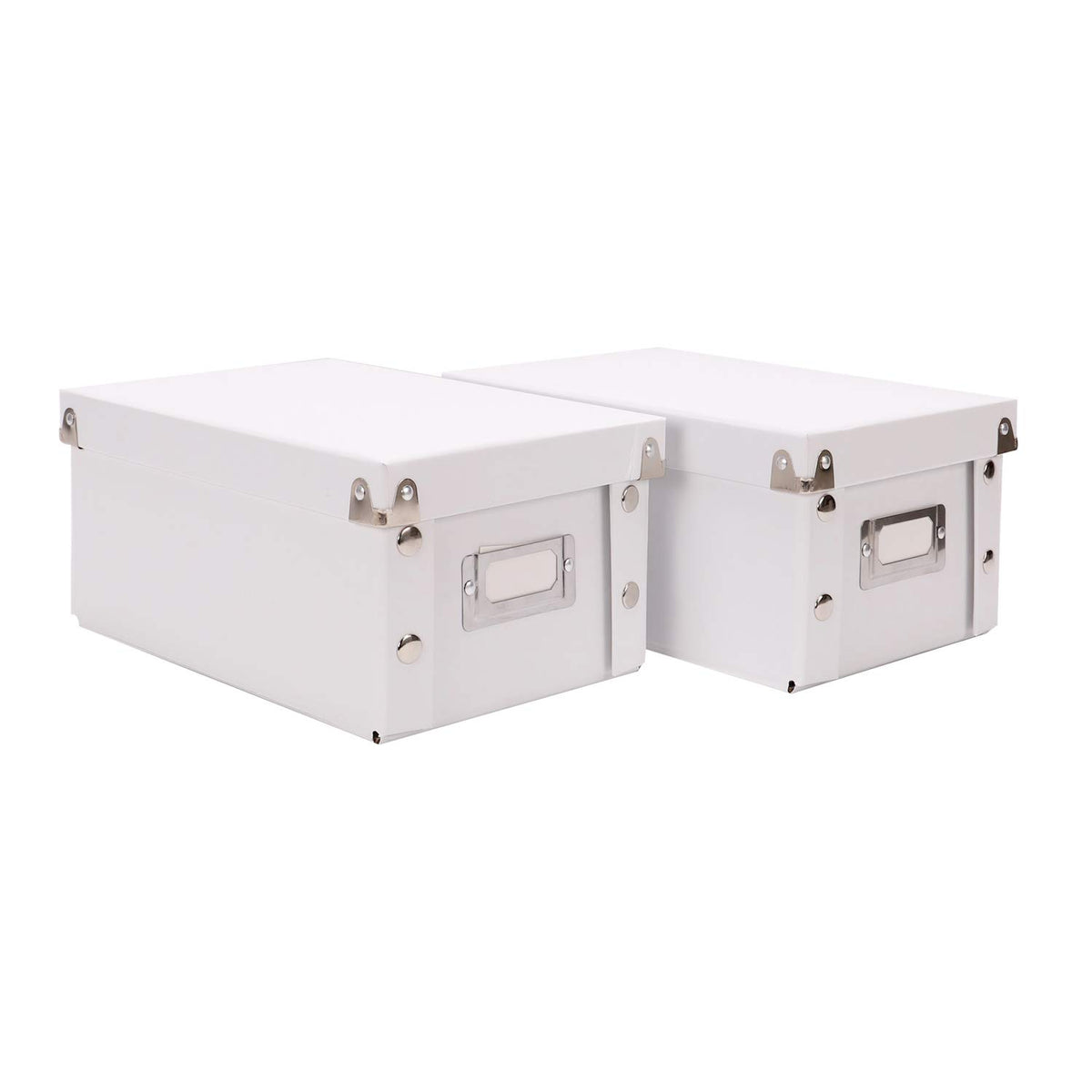 Snap-N-Store Index Card Holder Storage Box - Collapsible Organizer Box fits 1100 Flash Cards