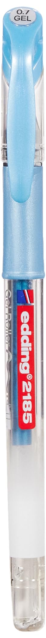 edding 2185 gelroller - wit, goud, zilver, blauw, groen, roze, violet - set van 7 - 0,7 mm