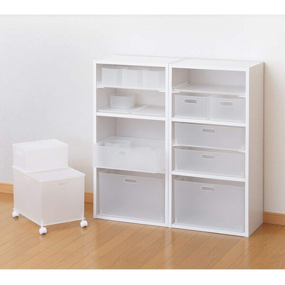 SANKA NIB-SCL InBox, Storage Box, Fits Perfectly in Color Box, Small, Clear, (W x D x H): 10.4 x