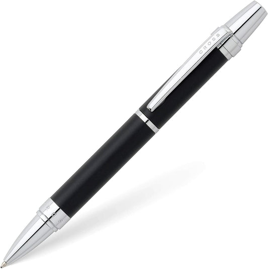 CROSS Nile Satin Plastic Ball Pen, Medium - Black