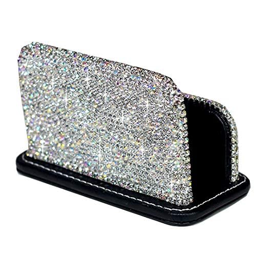 Bestbling Bling Pure Handmade Bling Bling Rhinestones Stainless Steel Metal Business Card Holder