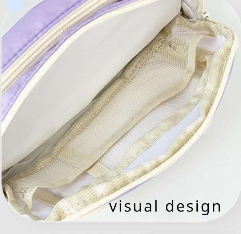 irLocy Cute Aesthetic Pencil Case Kawaii Pencil Case with Kawaii Pins Large Pencil Pouch Holder