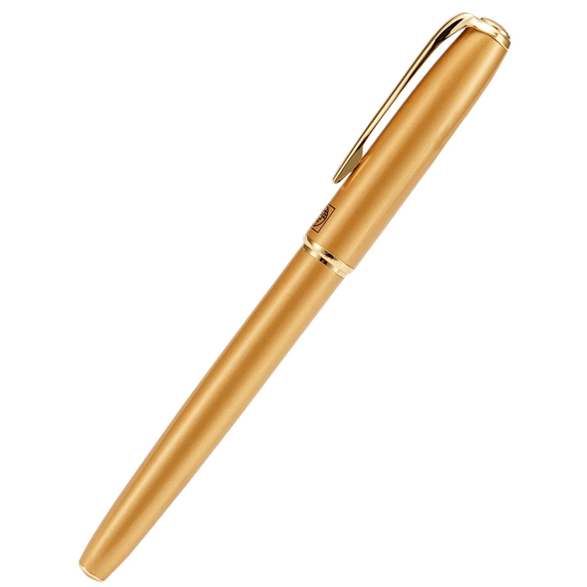 erofa Picasso 916 Golden Fountain Pen with Gift Box Calligraphy Writing Pen Set Bent Nib Fude 1.0mm