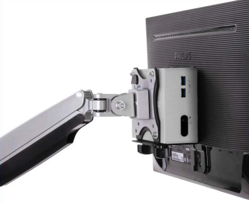 Mount Plus MP-CPB-1 Thin Client | Mac mini | Intel NUC | Game Console | VESA Mount to Save Space by
