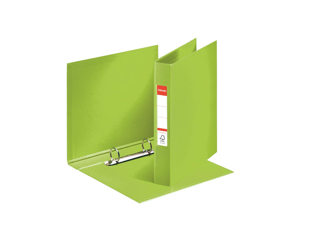 Esselte 2 Round Ring Binder, 25 mm, 47686 - A5, Green