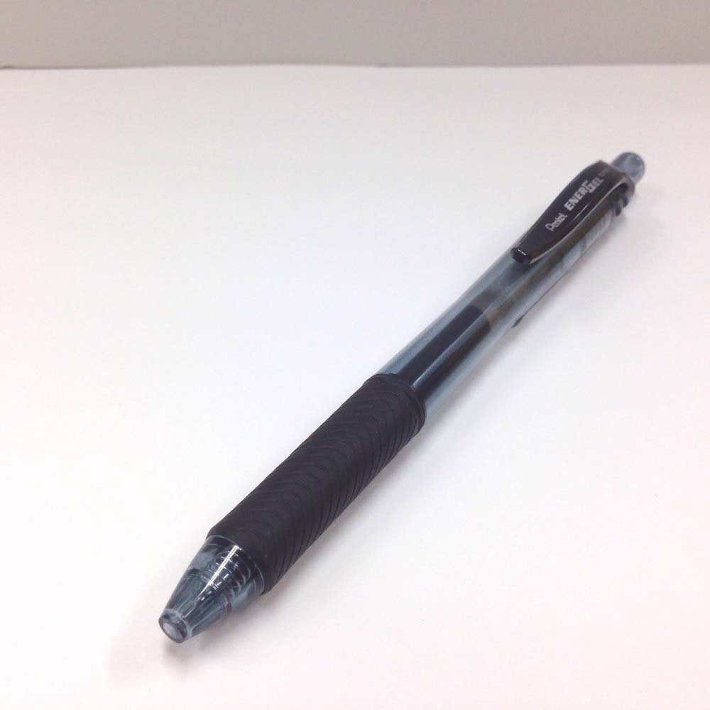 Pentel EnerGel X BLN105-A Gel Ink Ballpoint Pen, 0.5, Black, 10 Pieces