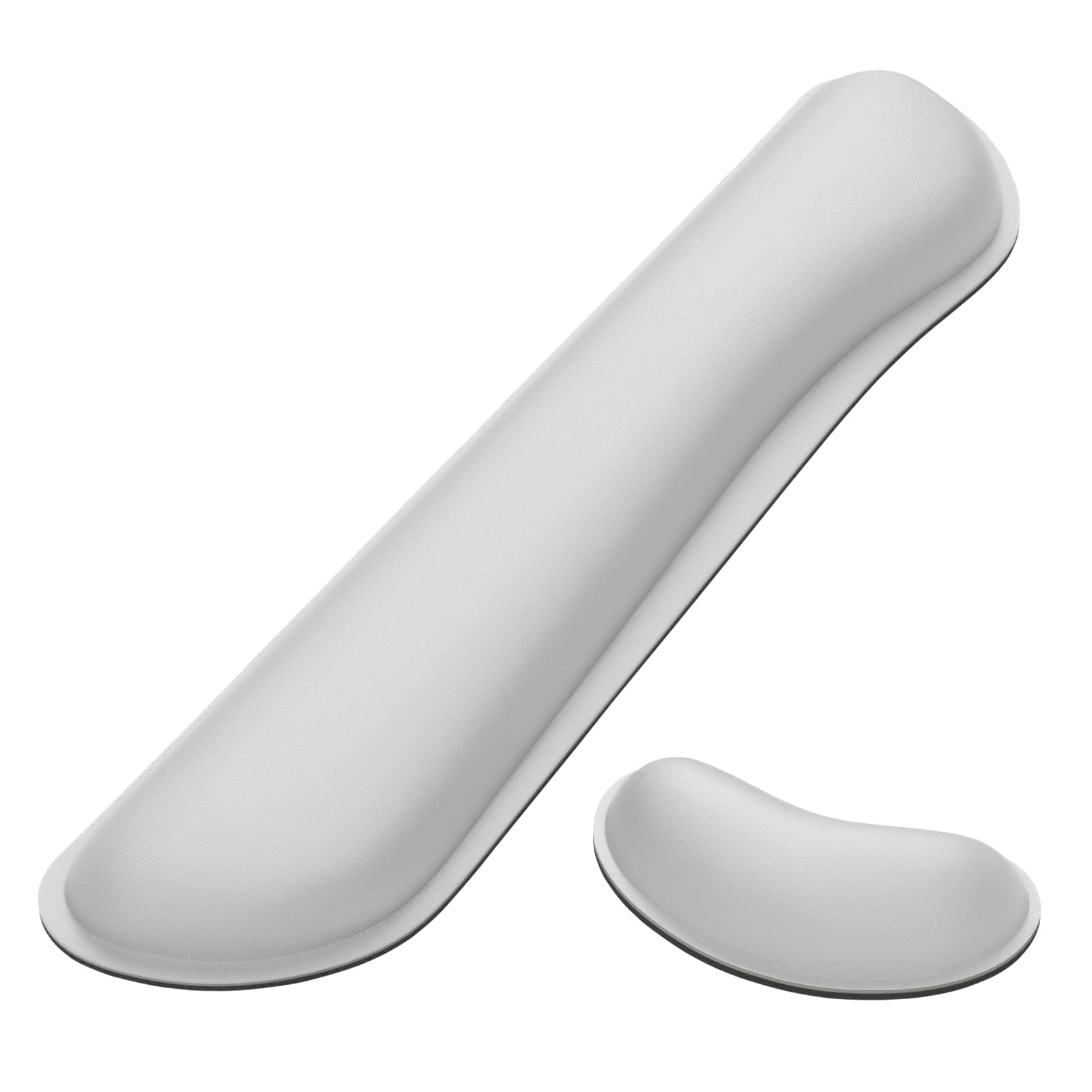 Dapesuom Enlarge Keyboard Wrist Rest, Memory Foam Wrist Cushion for Desk Mats Support, Cute Typing