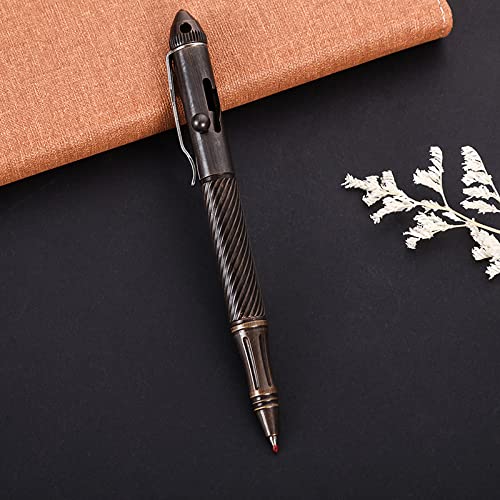 SMOOTHERPRO Solid Brass Bolt Action Pen, Compatible with Parker Refill
