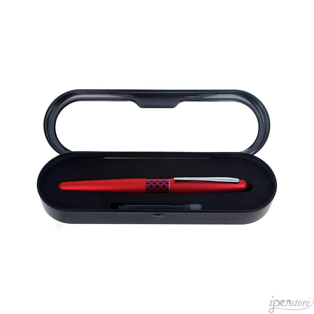 Pilot Metropolitan Fountain Pen, Retro Pop Red, 1.0mm Stub nib