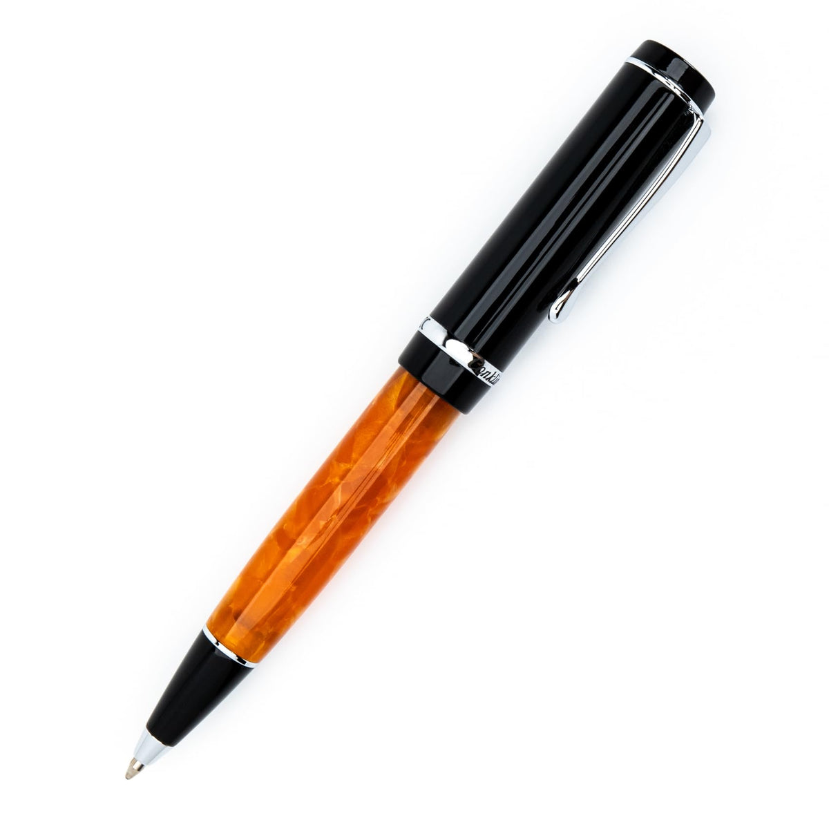 Conklin Duragraph Ballpoint Pen in Orange Nights – High-End Writing Tool with Stylish Design, Best