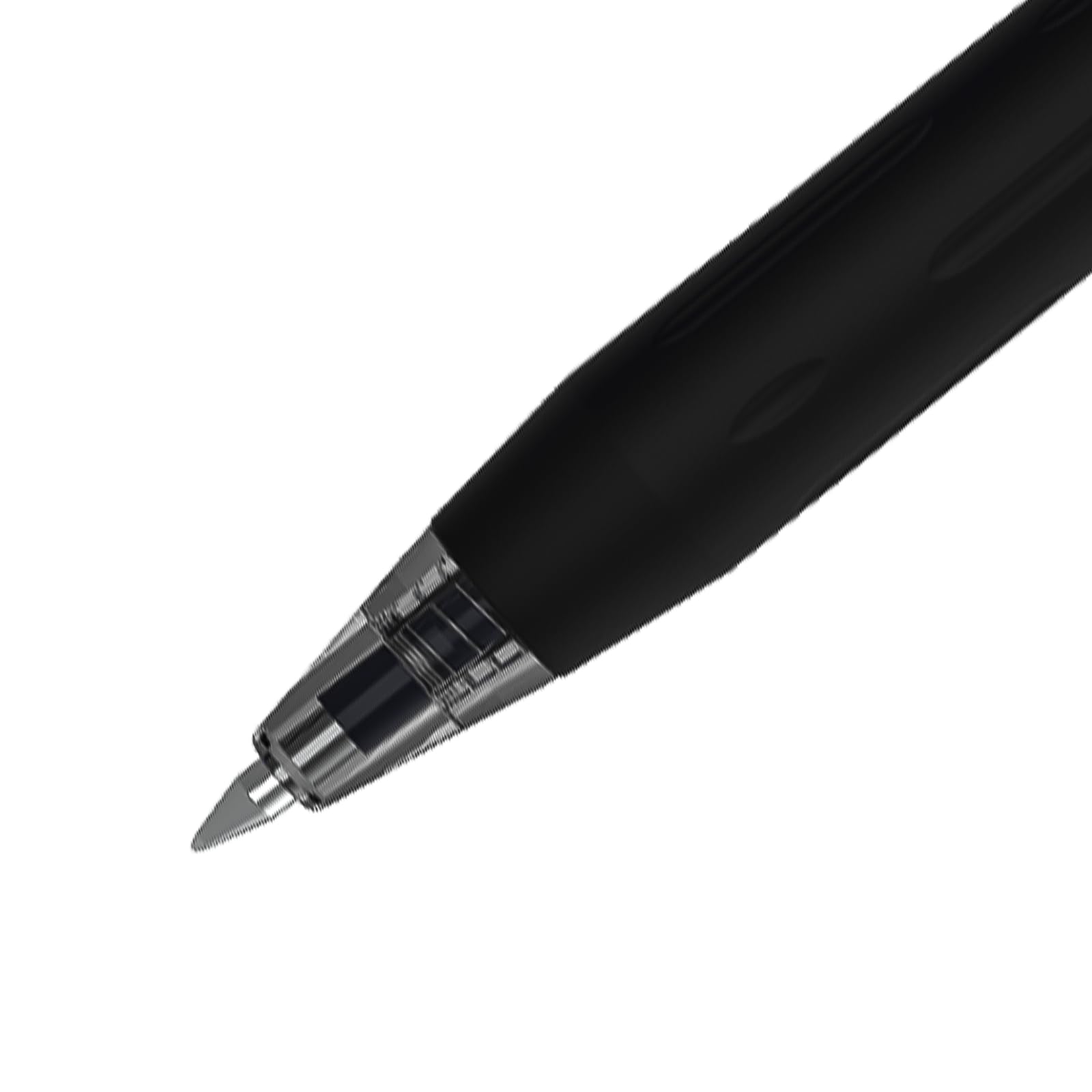 EYEYE G-103 Retractable Gel Pens Black 0.5mm, 25 Pack Extra Fine Point Gel Ink Pens Quick Drying