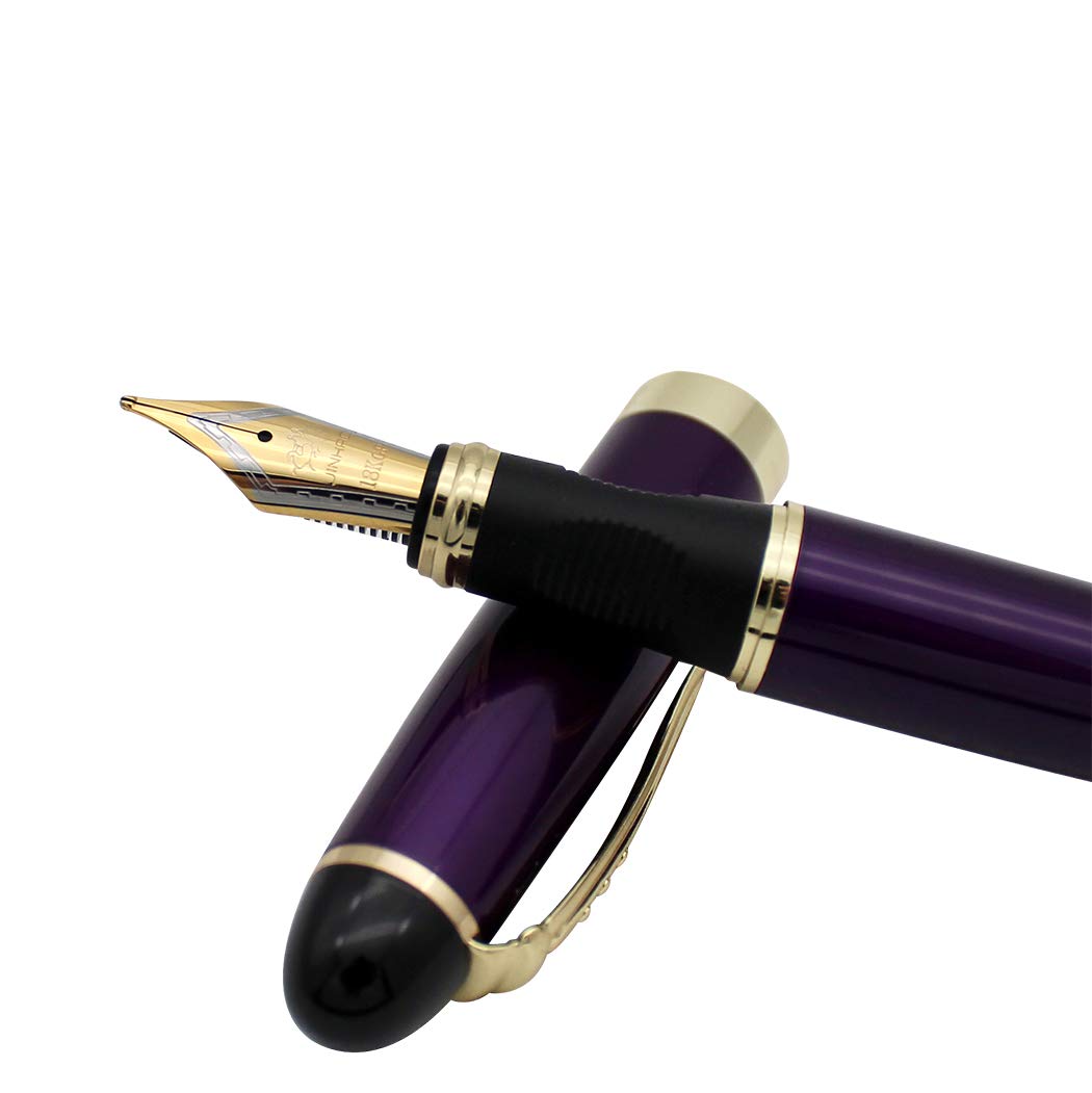 zoohot 4 PCS Jinhao 450 Fountain Pen Set with Refillable Converters