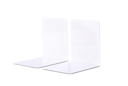 Maul Premium Metal Bookends, 120 x 140 x 140 mm, 1 Pair