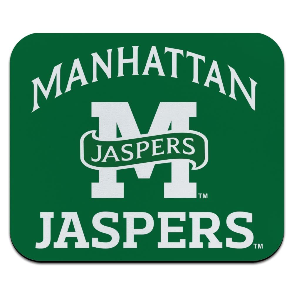 Manhattan College Jaspers Logo Low Profile Thin Mouse Pad Mousepad