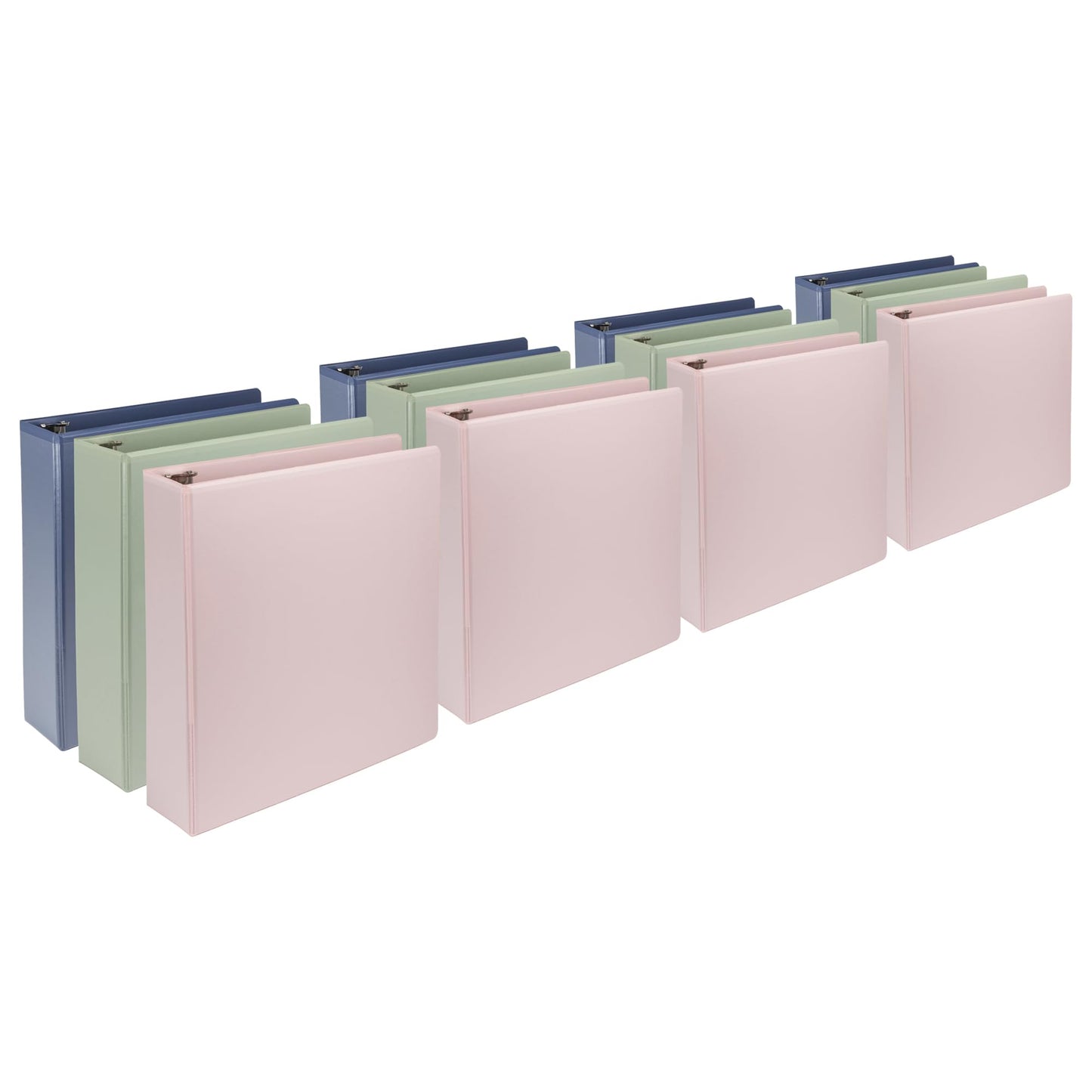 Samsill Plant-Based 2 Inch Durable D-Ring, View Binder, Eco-Friendly, USDA Certified Biobased, 12