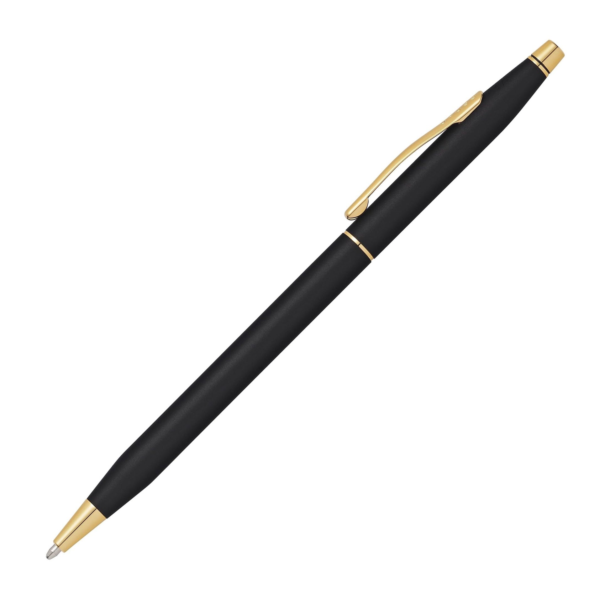 Cross Classic Century Ballpoint Pen, Black & Gold, Medium Point, Black Ink