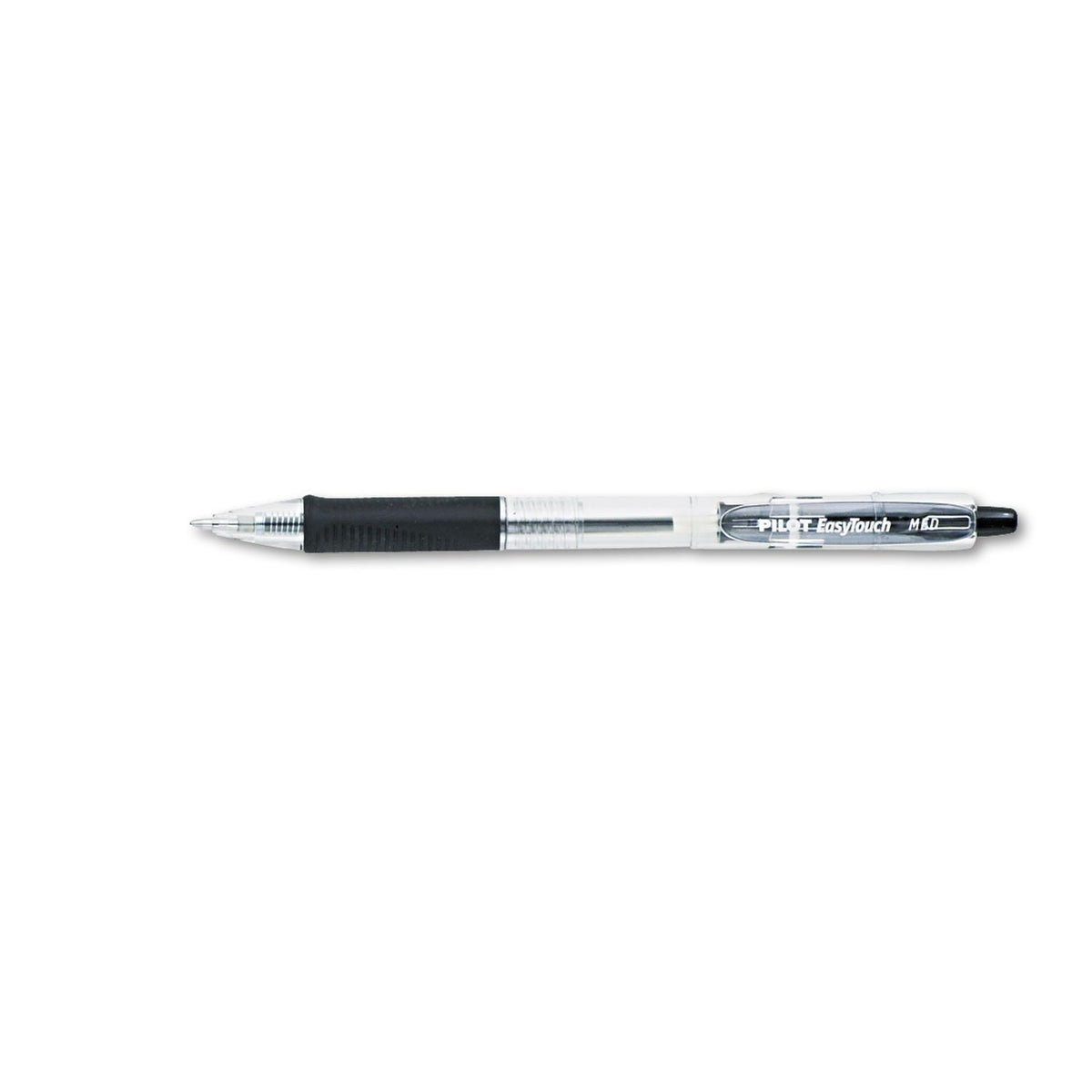 Pilot EasyTouch Retractable Ball Point Pen, Medium Point, Black (Pack of 12 Pens)