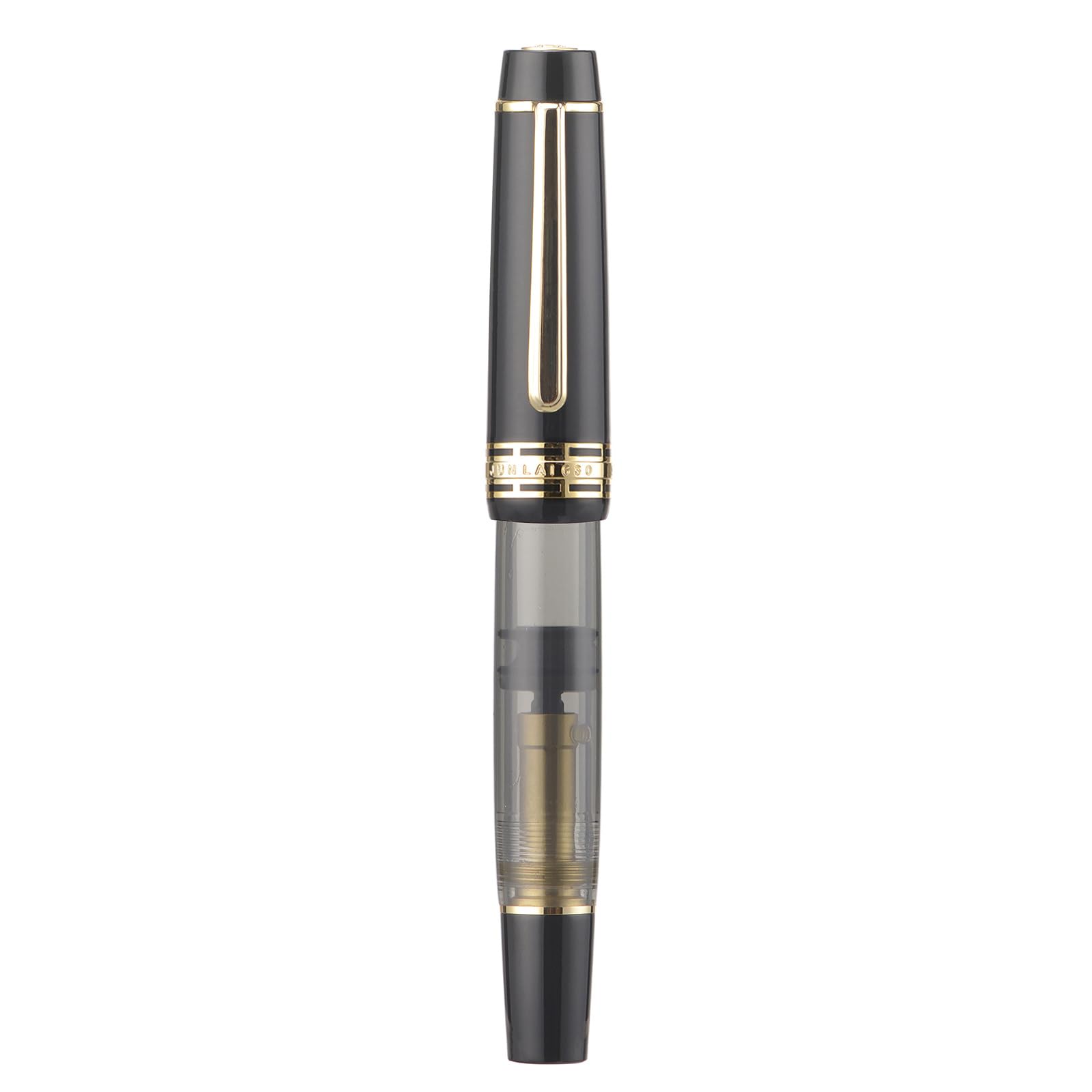 Wikult Yongsheng Junlai 630 Acrylic Fountain Pen, Size 8 Medium Nib with Piston Filling System