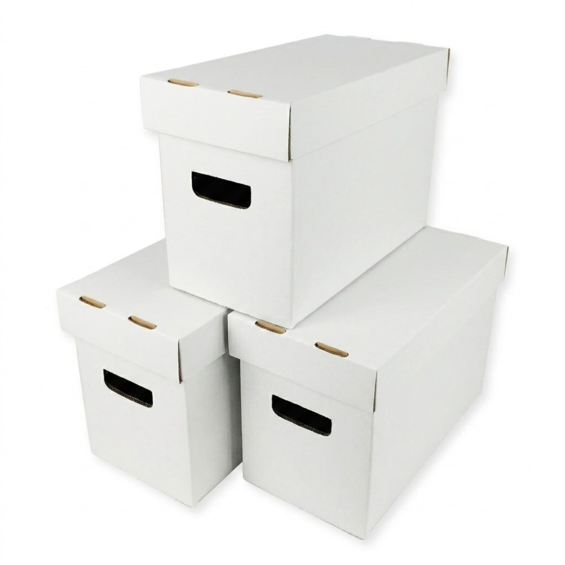 Max Protection Comic Book Storage Short Boxes - 3-Pack