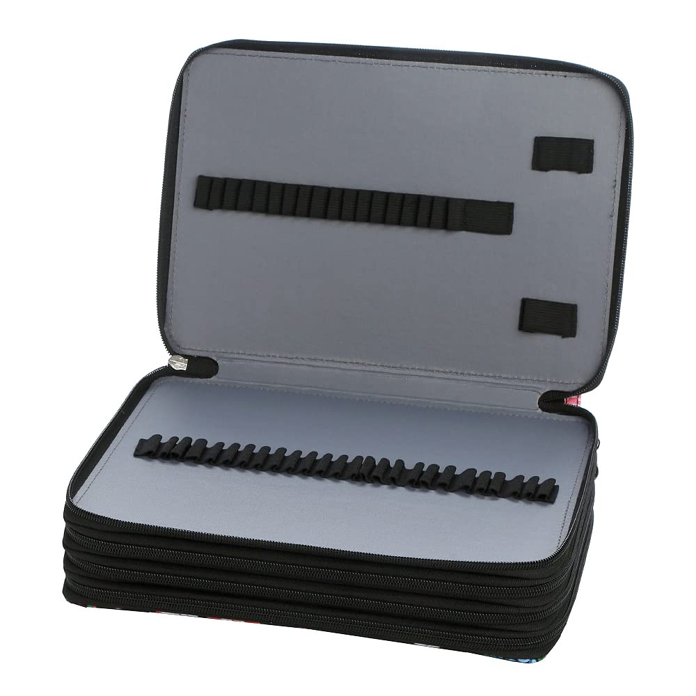 Lbxgap 200 Slots Colored Pencil Case Organizer, 4 Layer Bag