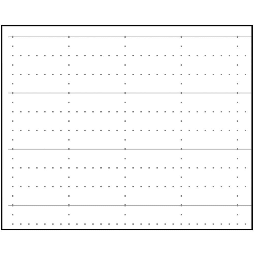 Nakabayashi No B501A-5P Swing Logical Notebook, B5 Size, A Rule, Pack of 5