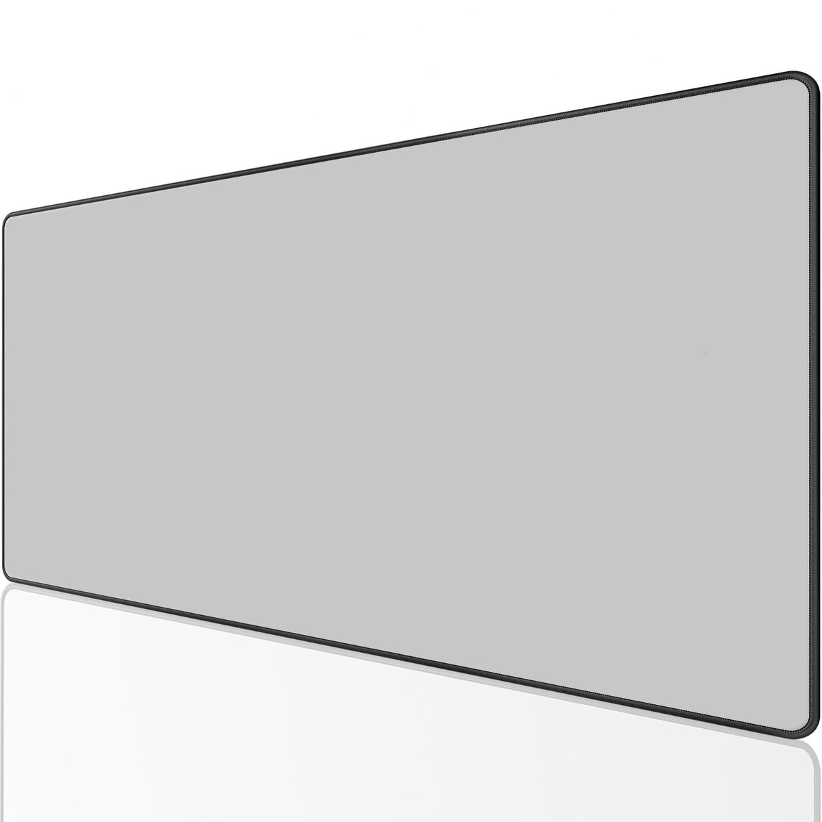 KTRIO Large Gaming Mouse Pad, Desk Mat, 31.5 x 15.7 in, Silver Grey, XXL