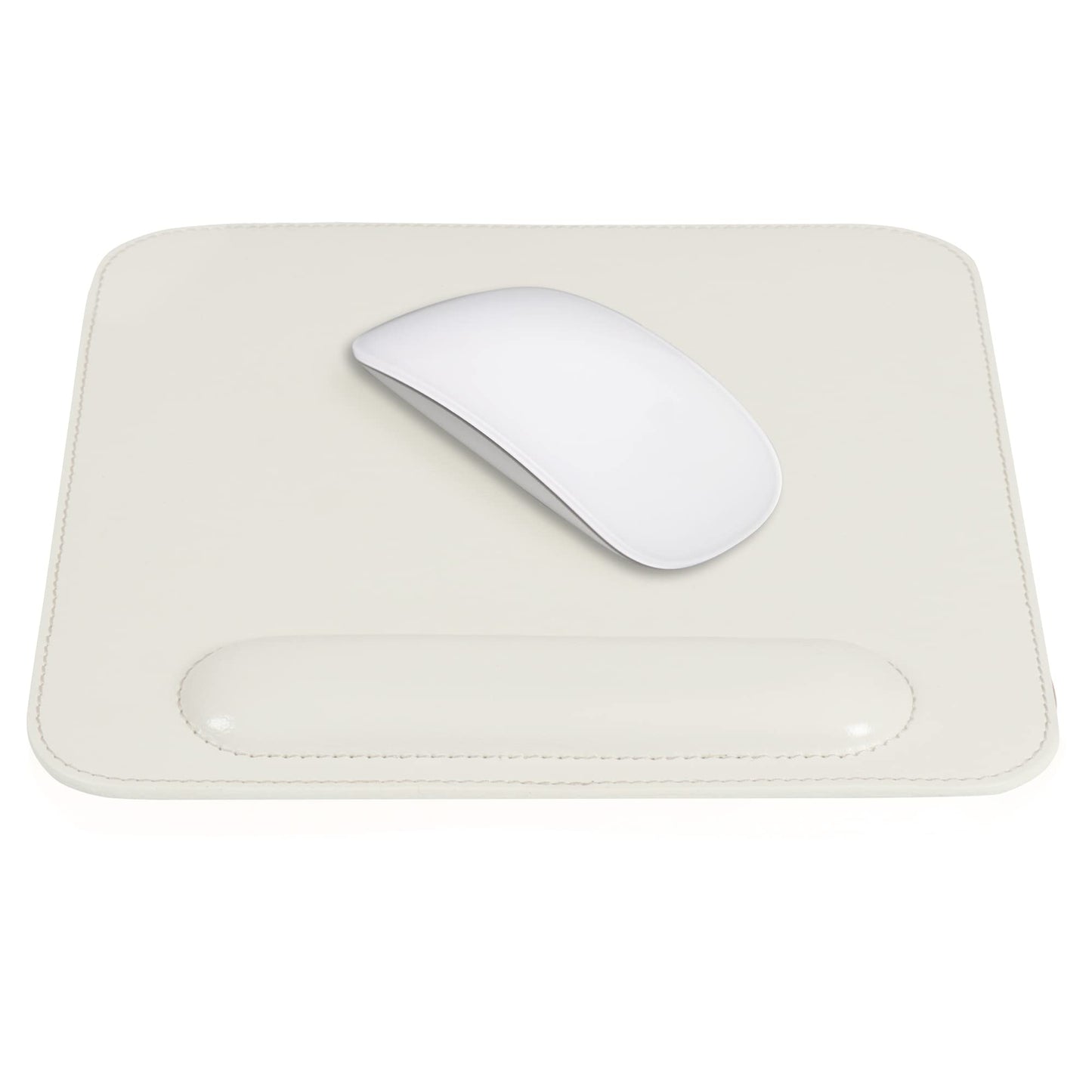 Londo Leather Mouse Pad with Wrist Rest – Ergonomic Support, Non-Slip Base, Smooth Surface