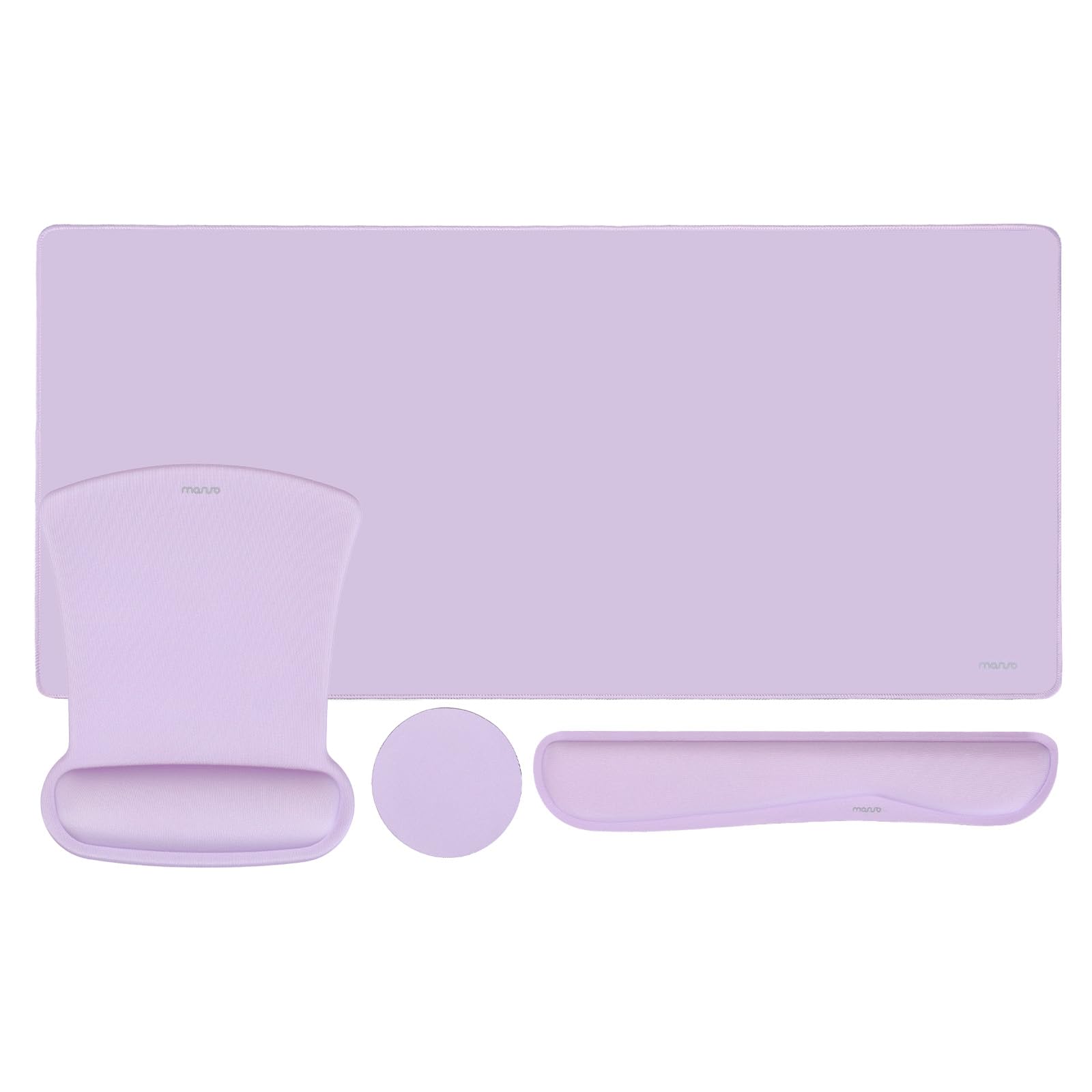 MOSISO Keyboard Mouse Pad Set, Large Gaming Mousepad&Keyboard Wrist Rest
