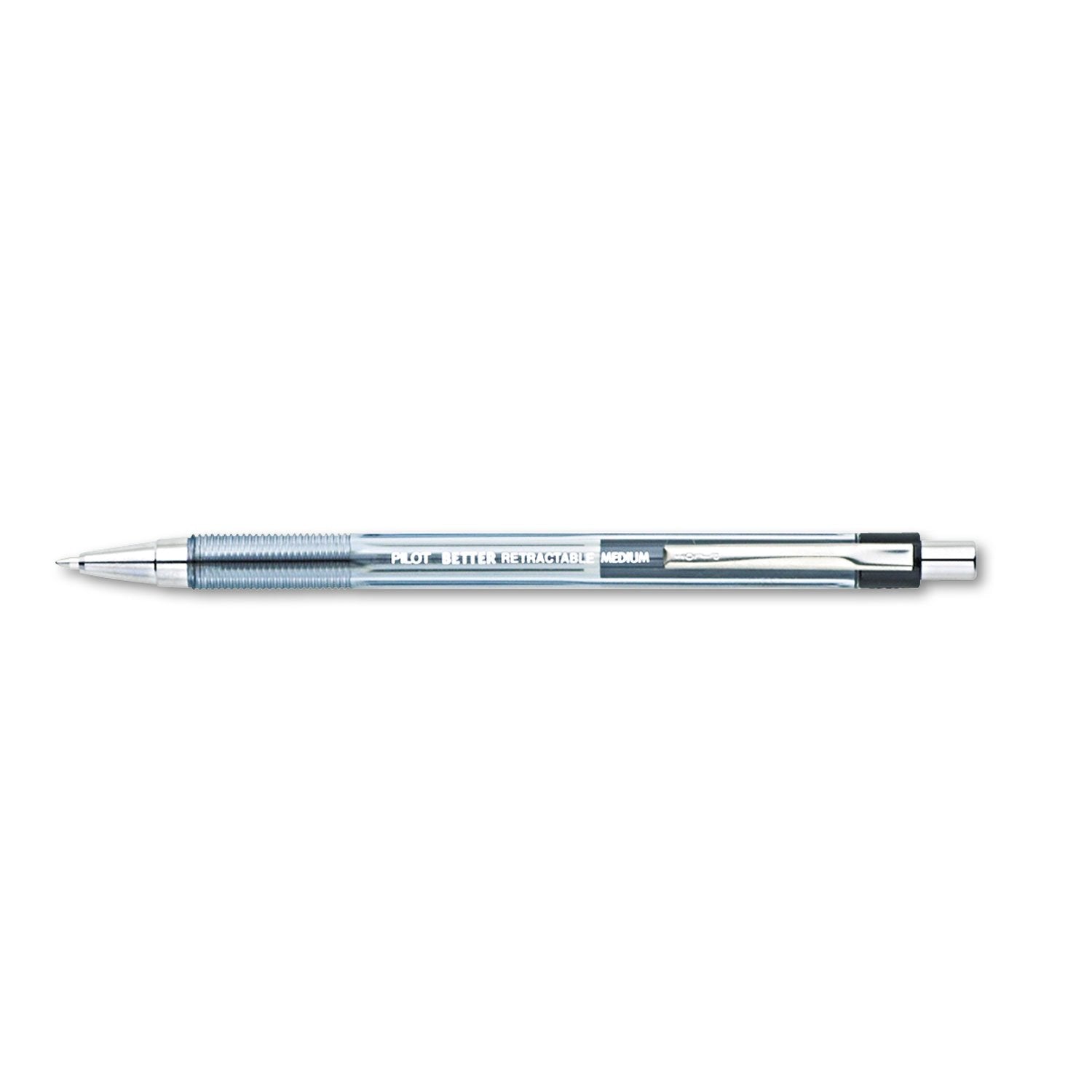 PILOT The Better Ball Point Pen Ballpoint Pens, Black Ink, 12-Pack