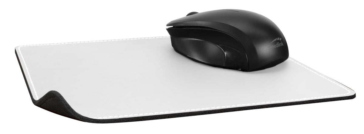 Speedlink Notary Soft Touch Mousepad - Mouse pad in Leather Look for Office/Home Office (Soft