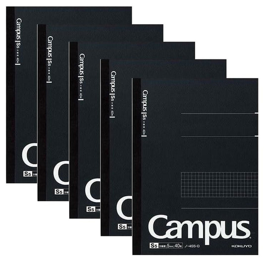 KOKUYO B5 Composition Notebooks, 5 Pack Campus Comp Book with 5mm Grid