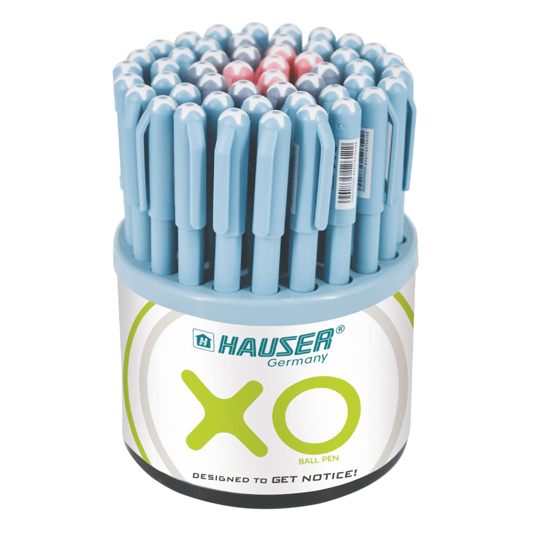 Hauser XO Ball Pen (Pack of 50), assorted