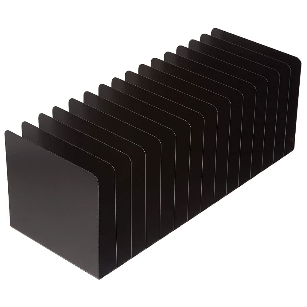 MMF Industries STEELMASTER Desk File Organizer | 15 Compartments | Scratch & Chip-Resistant Finish